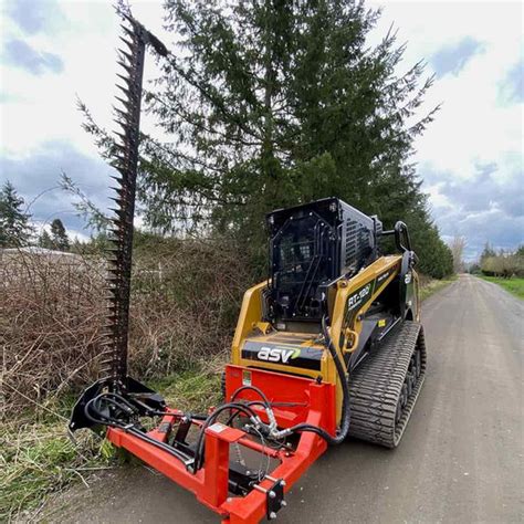 skid steer sickle bar mower attachment